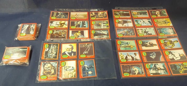119 PC 1977 20th Century Fox Films Star Wars Trading Cards