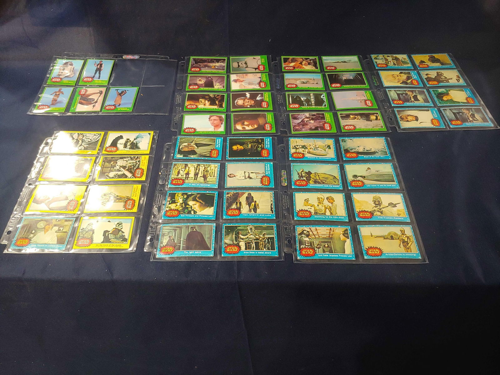 53 PC 1977 Star Wars Trading Cards (1 of 9)