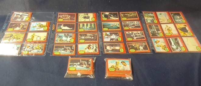 109 PC 1977 20th Century Fox Films Star Wars Trading Cards