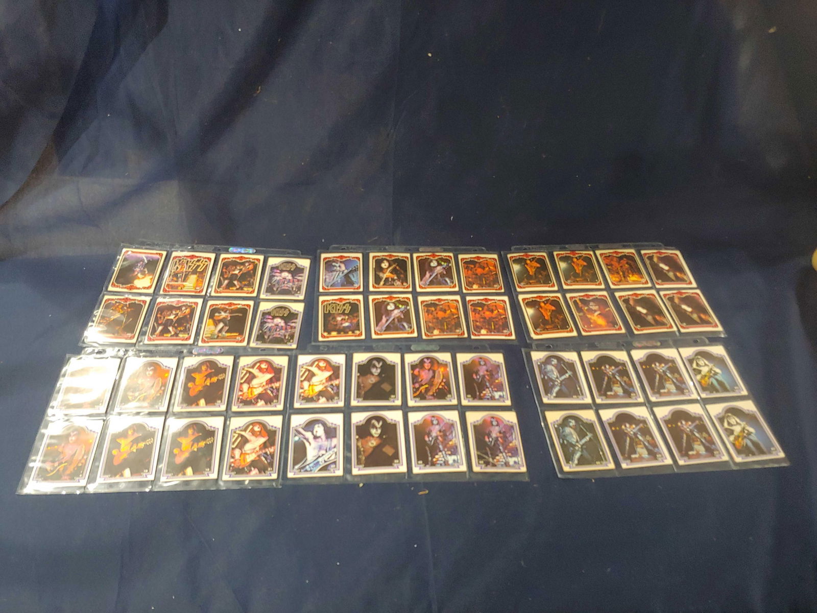 50 PC 1978 Kiss Trading Cards: .