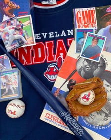 Cleveland Indians Vintage Chief Wahoo Baseball Collection