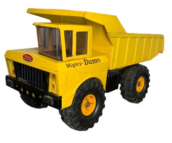 Large Vintage 1970s TONKA Mighty Dump Truck Construction Vehicle Toy