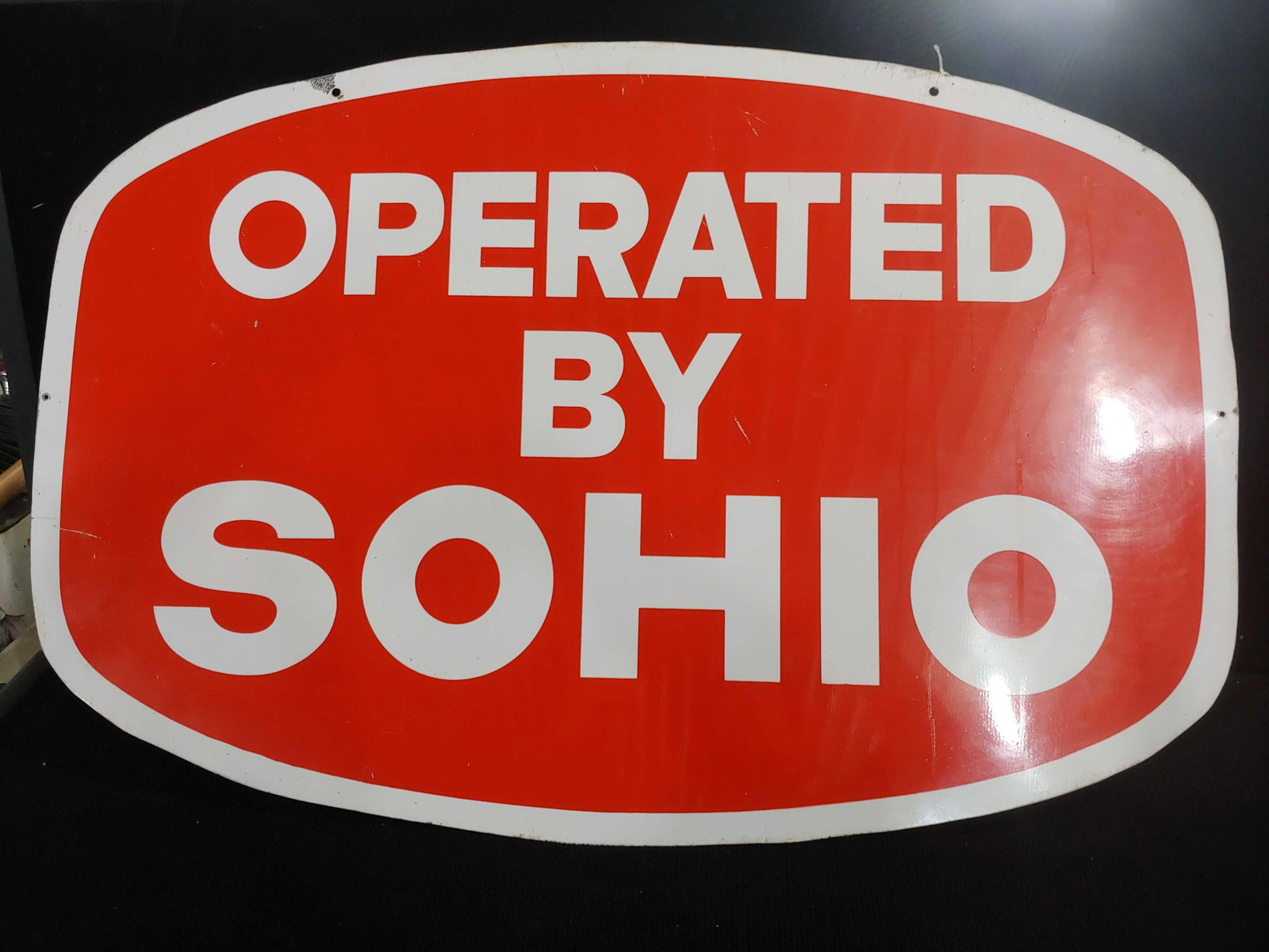DST Operated By Sohio Station sign (1 of 9)