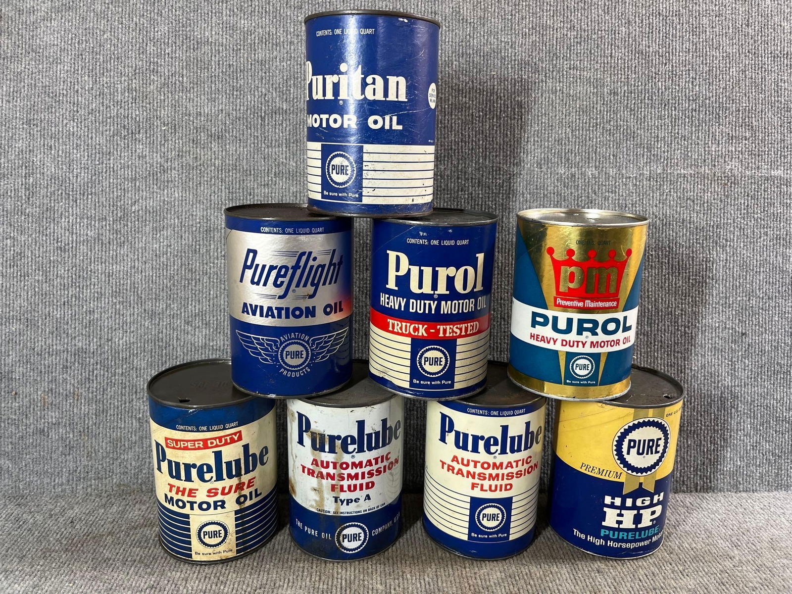 8- Various Pure 1qt cans (1 of 9)