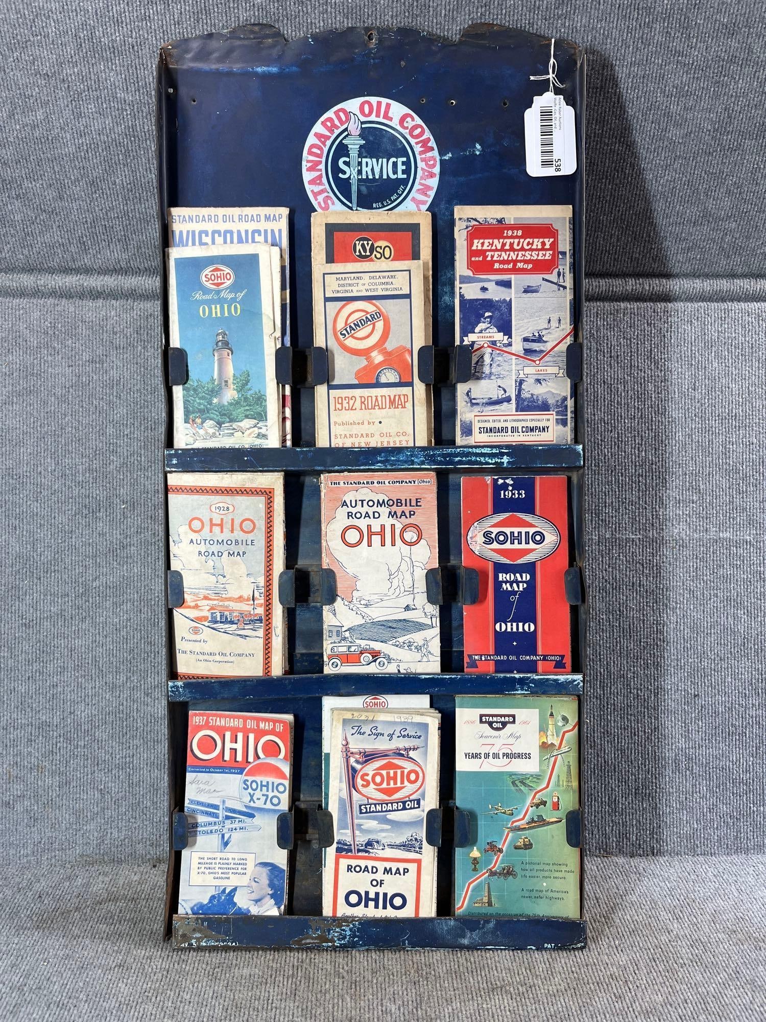 Standard Oil Co map display with maps (1 of 7)