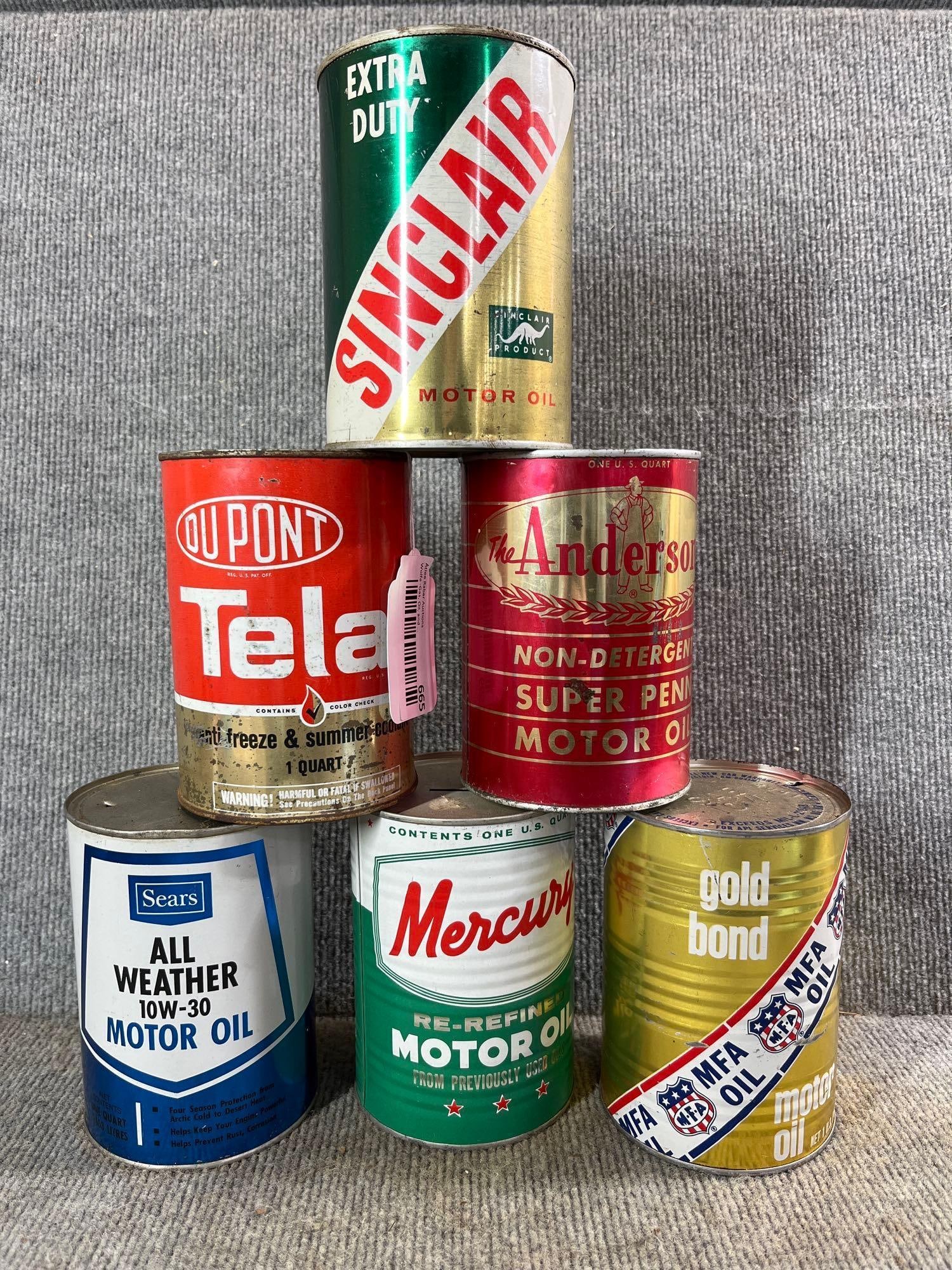 6- Various 1qt cans (1 of 6)