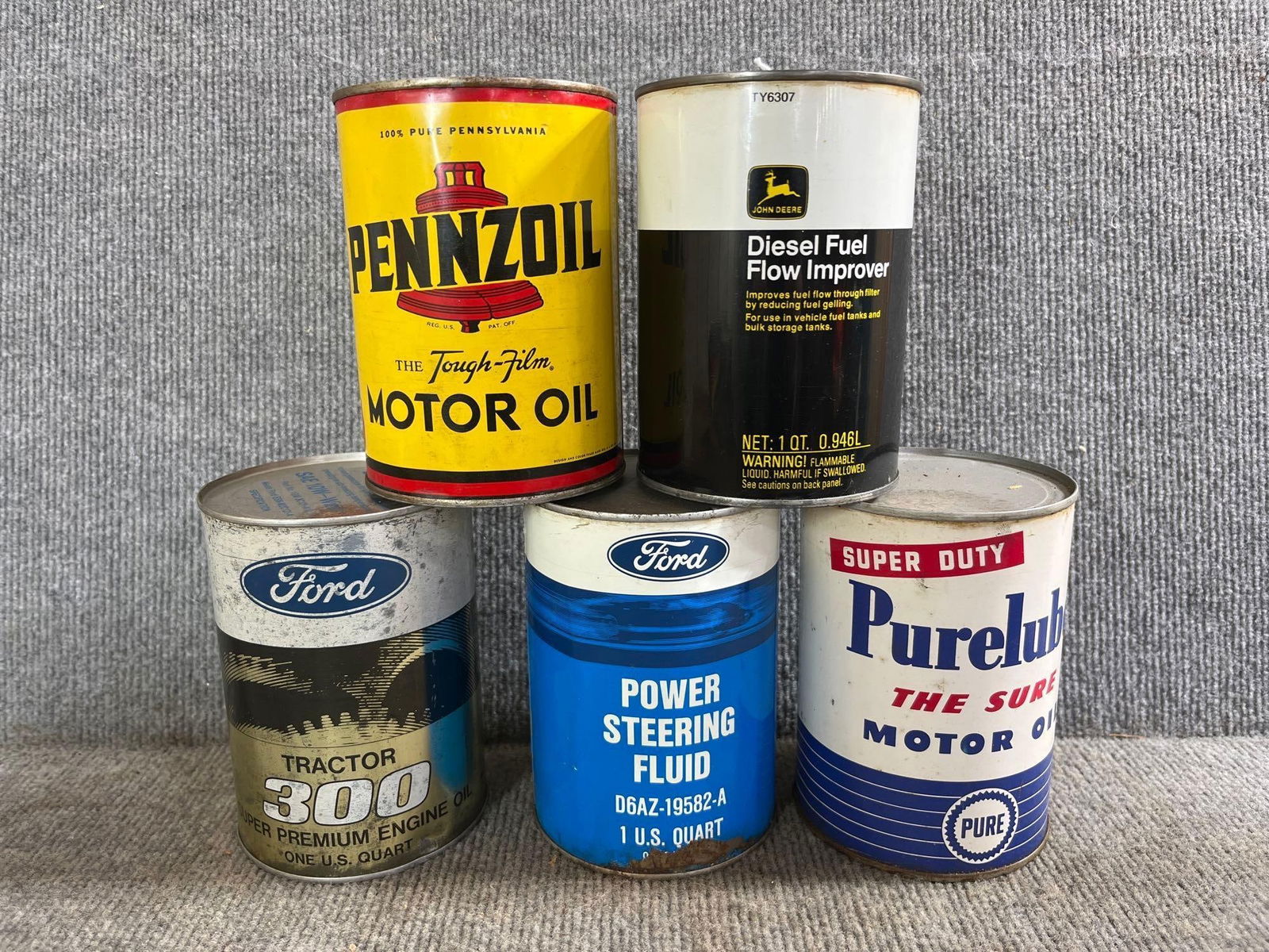 5- Various 1qt cans (1 of 3)