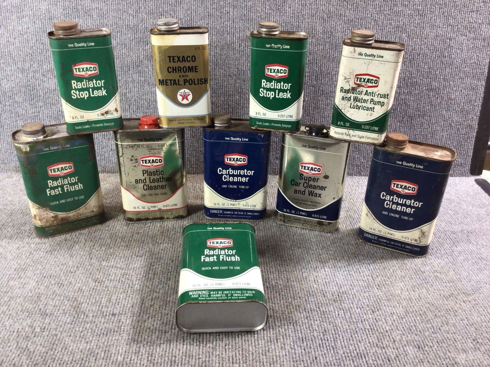 10- Various Texaco cans (1 of 6)