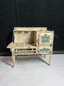 Hubley Eagle Cast Iron Miniature Stove