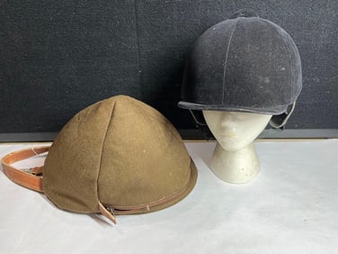 English Riding Helmet w/ Original Case