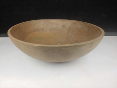 Large Swirl Design Dough Bowl