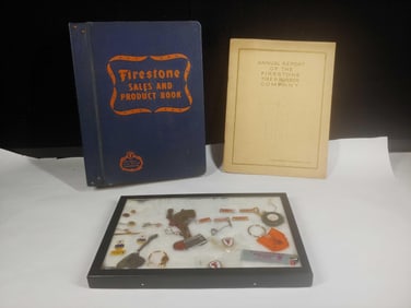 Firestone Sales Book and Advertising