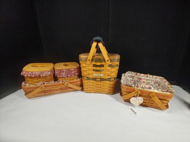 Longaberger Mothers Day & Collectors Club Baskets
