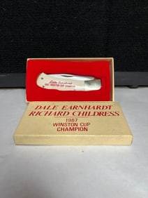 Dale Earnhardt/ Richard Childress 1987 Winston Cup Champion Pocket Knife