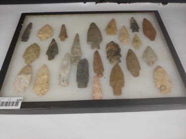 Native American Blades, Arrowheads, and Spearheads
