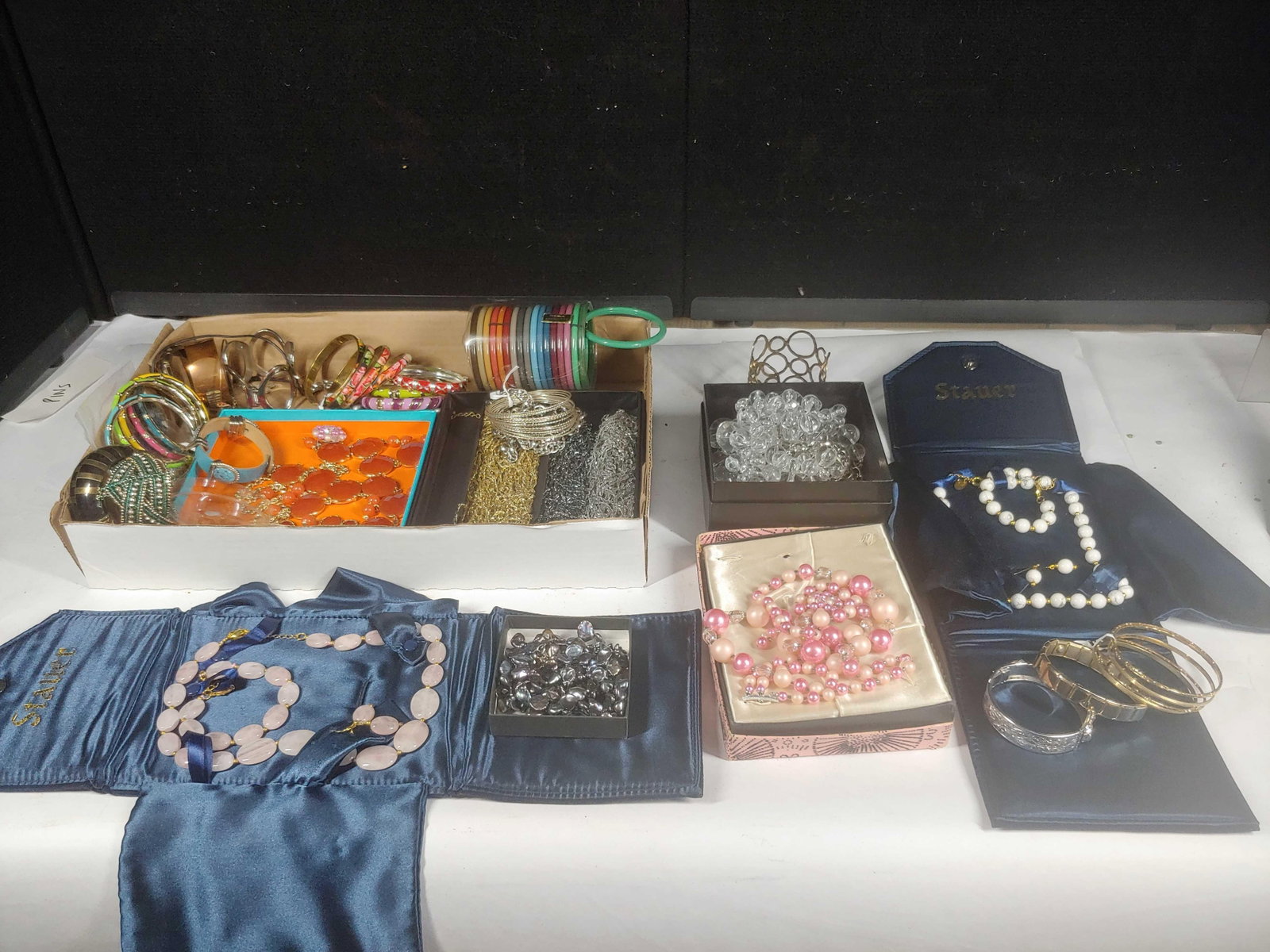 Bracelets, Necklace sets, and Vintage Jewelry: Several great sets of earrings and necklaces. Bracelets, and more