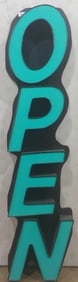 6Ft Lettered OPEN Sign