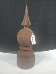 Large Cast Iron Finial