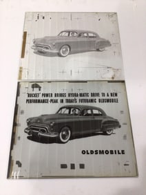 Oldsmobile Rocket Glass Negatives