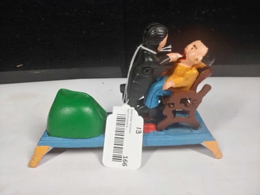 Cast Iron Dentist Coin Bank