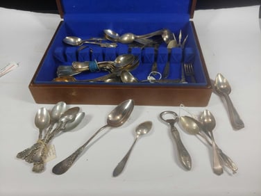 Several Various Sterling Silver Utensils