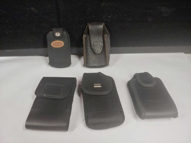 Leather & Nylon Duty Belt Pouches