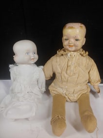Early Two and Three Faced Dolls