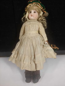 German Bisque Head Doll