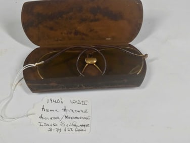 WW2 Army Air Force Aviator/ Motorcycle Issue Sunglasses