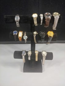 Various Wrist Watches & Display