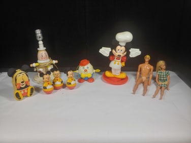 Celluloid Mikey Rolly Pollys & Vintage Toys