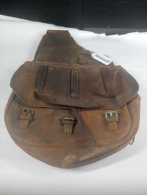 Wonderfully Early Leather Saddle Bags