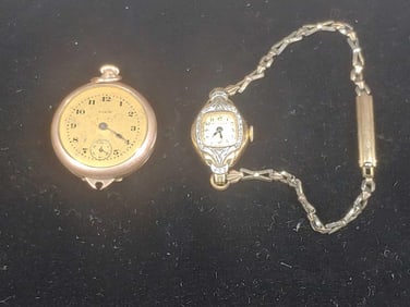 Elgin Pocket & Bulova Early Watch