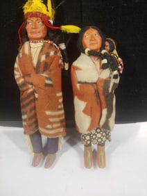 Original Skookum Indian Dolls