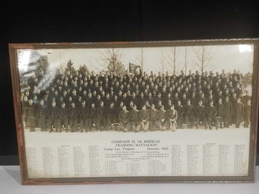 Company D 7th Medical Training Battalion Photograph