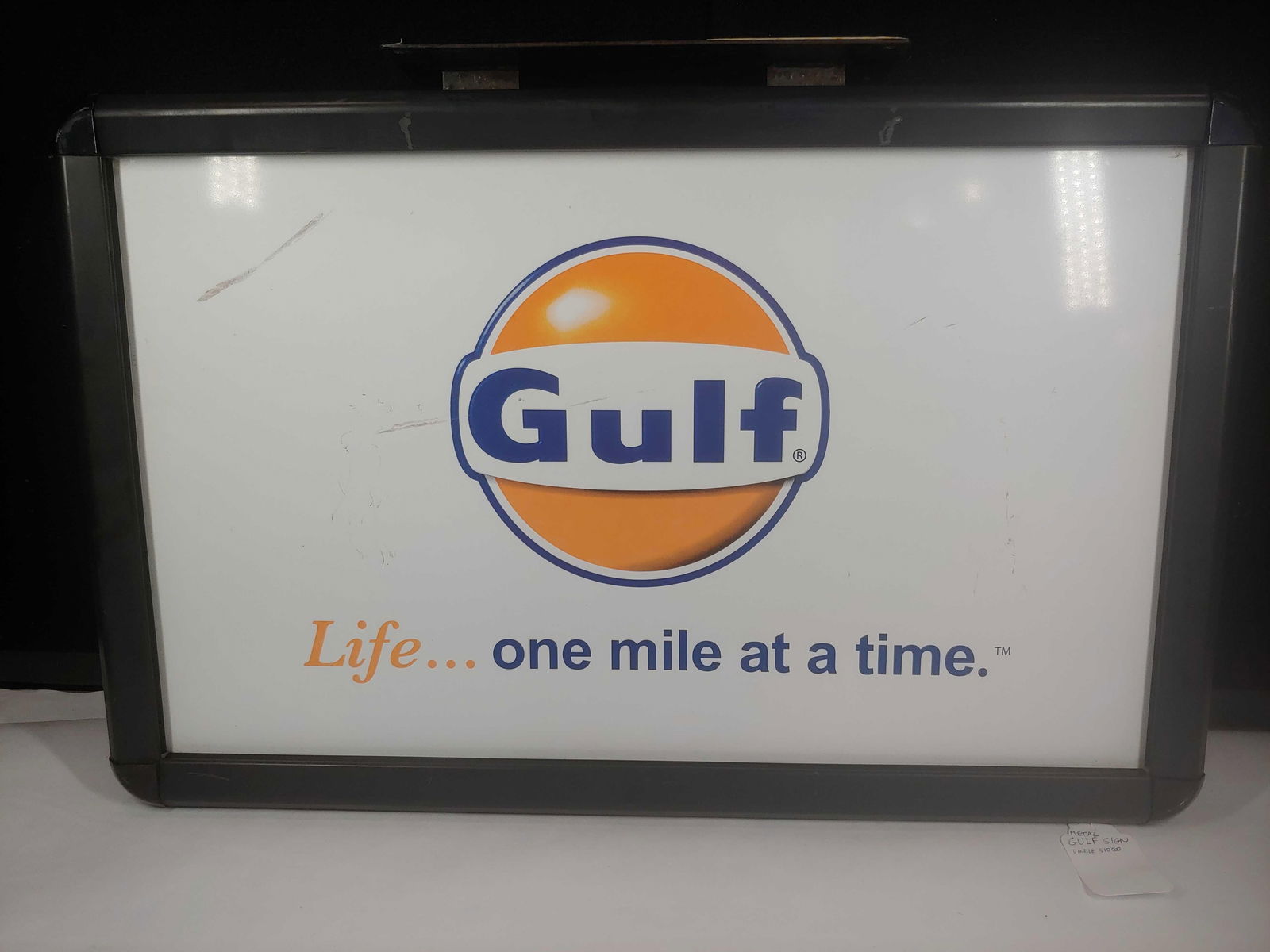 Double Sided Gulf Sign (1 of 4)