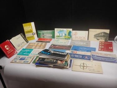 1960s Automobile Dealer Brochures & Catalogs