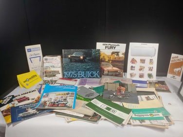 1970s Automobile Dealer Brochures & Catalogs