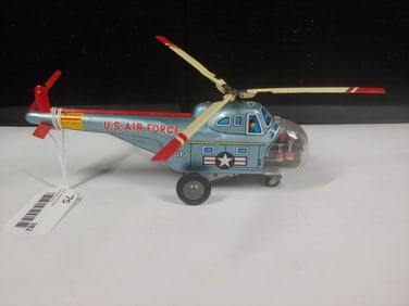 Tin Friction Helicopter