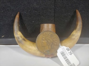 Indian Head/ Horn Match Holder