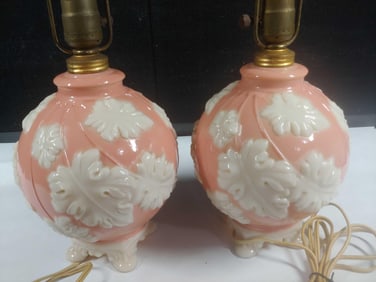 1950s Aladdin Alacite table Lamps