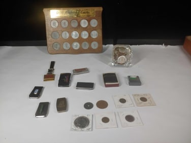 Lighter, Tokens, and Coins