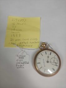 BW Raymond Elgin Pocket Watch