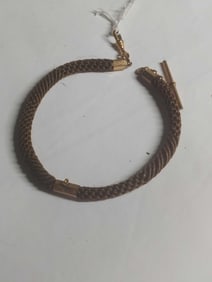Victorian Woven Hair Watch Fob