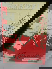 Kamel Cigarettes Tin Sign