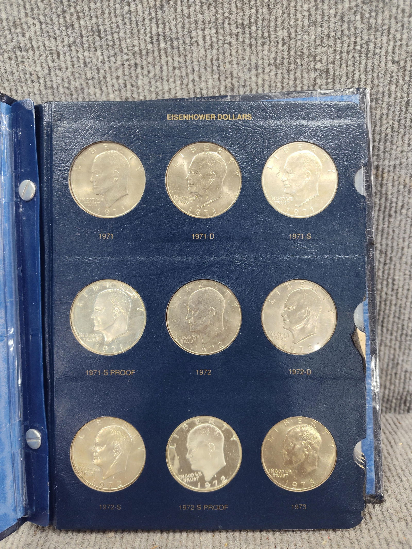 Eisenhower Dollar Album (1 of 6)