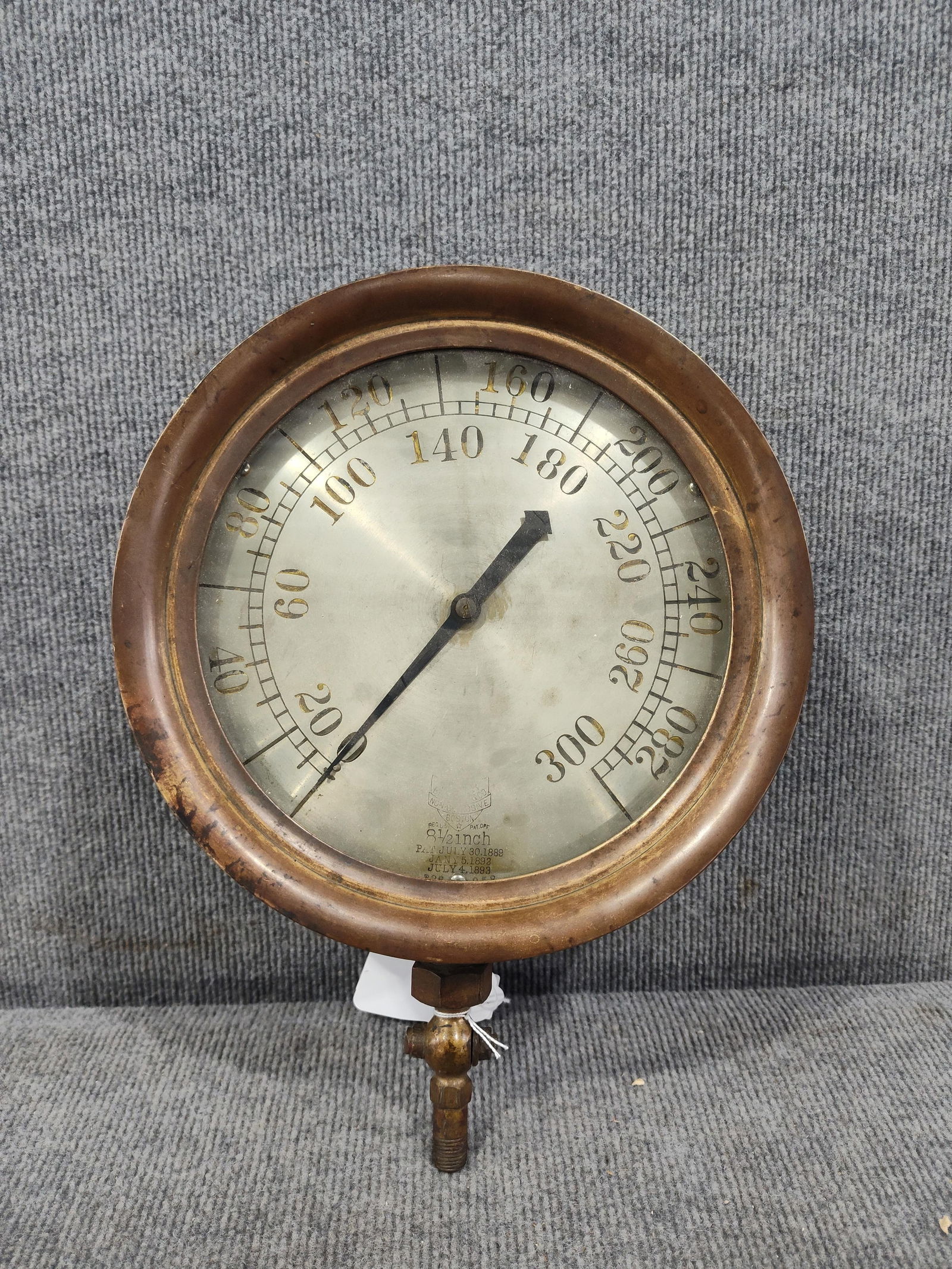 Star Brass Co Steam Gauge (1 of 3)