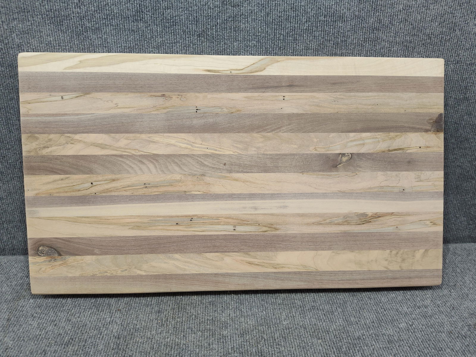 Walnut & Maple Striped Cutting Board (1 of 2)