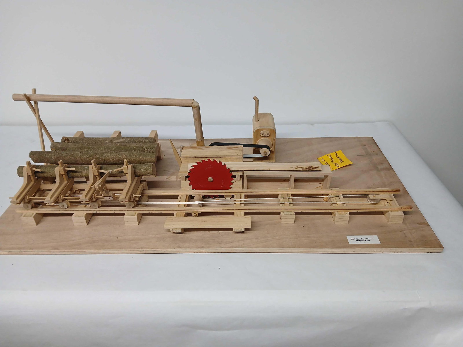 HOSTETLERS TOYS AND MORE HAND CRAFTED CUSTOM SAW MILL MODEL (1 of 7)