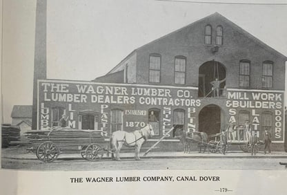 1908 Tuscarawas County Ohio Historical Atlas, Large Maps & Early Ohio History Book